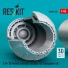 RESKIT RSU48-0536 F/A-18 Hornet exhaust nozzles for Hasegawa kit (3D Printed) (1/48)